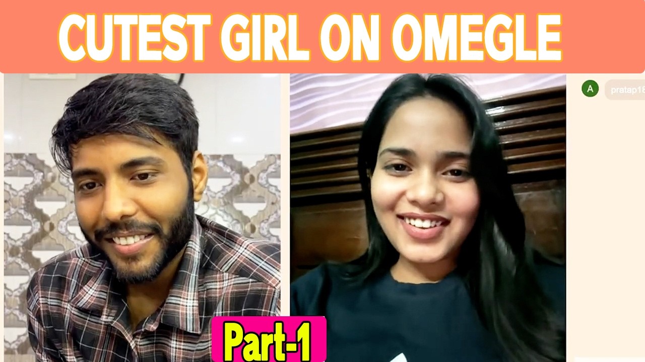 Prettiest Girl On Omegle 🤗| Vibe Match With Delhi Girl 😁| Part-1 | AnuragPg