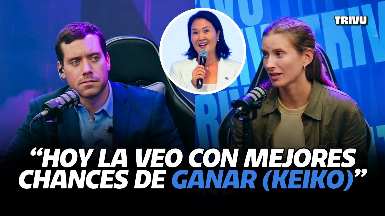 Keiko vs S&aacute;nchez: la segunda vuelta inc&oacute;moda | Entrevista con Adriana Tudela