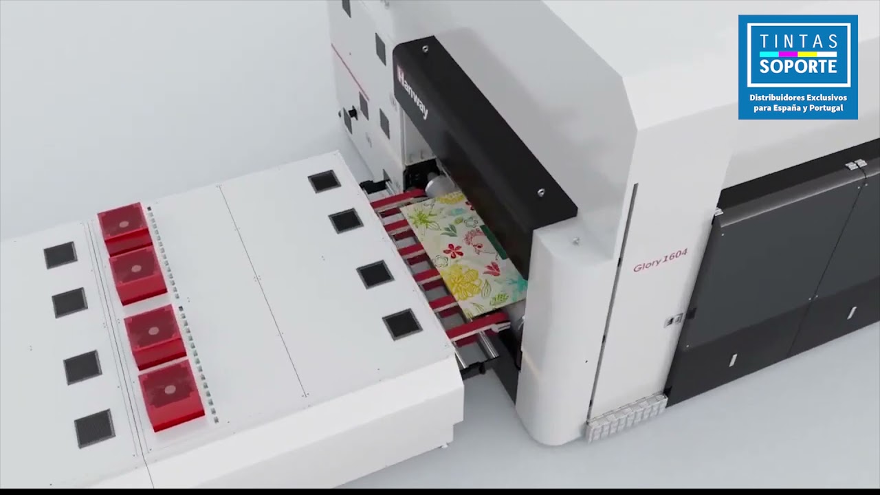 Glory 1604 / 1606 - Impresora Digital Single-pass para cartón corrugado