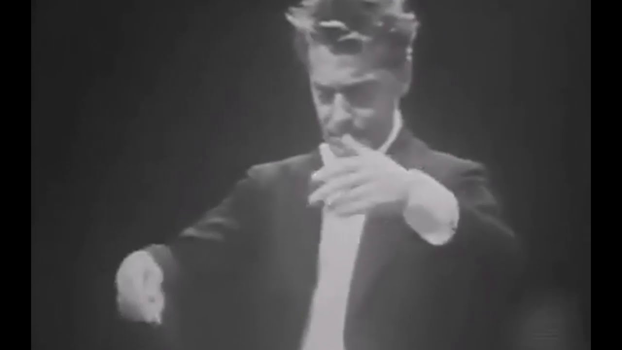 2 dirigenti - Herbert von Karajan a Leonard Bernstein