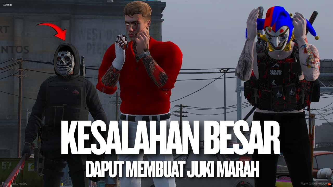 DAPUT MEMBUAT KESALAHAN BESAR MEMBUAT GURU BESAR JUKI MARAH !! - GTA 5 ROLEPLAY !! #dobrak