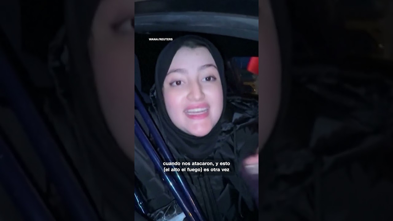 As&iacute; reaccionaron los iran&iacute;es en Teher&aacute;n al anuncio del alto el fuego