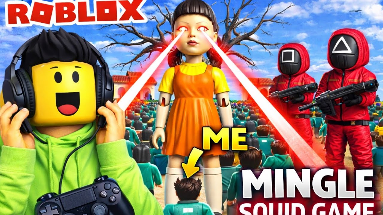 Only PROS Can Win MINGLE 😳 | Roblox Squid Game Challenge