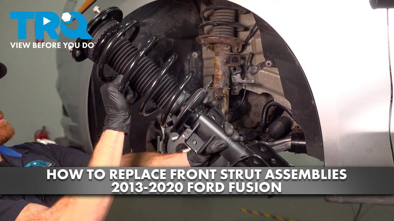 How to Replace Front Strut Assemblies 2013-2020 Ford Fusion