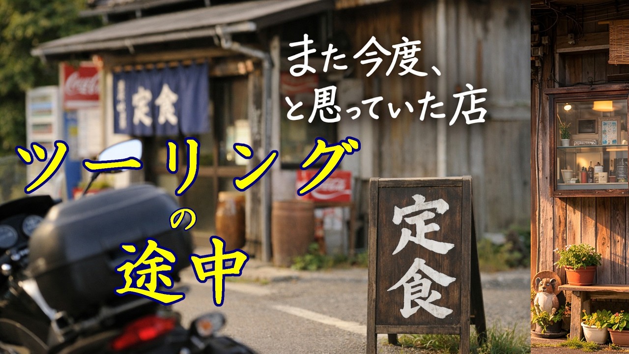 ツーリングの途中、また今度と思っていた店