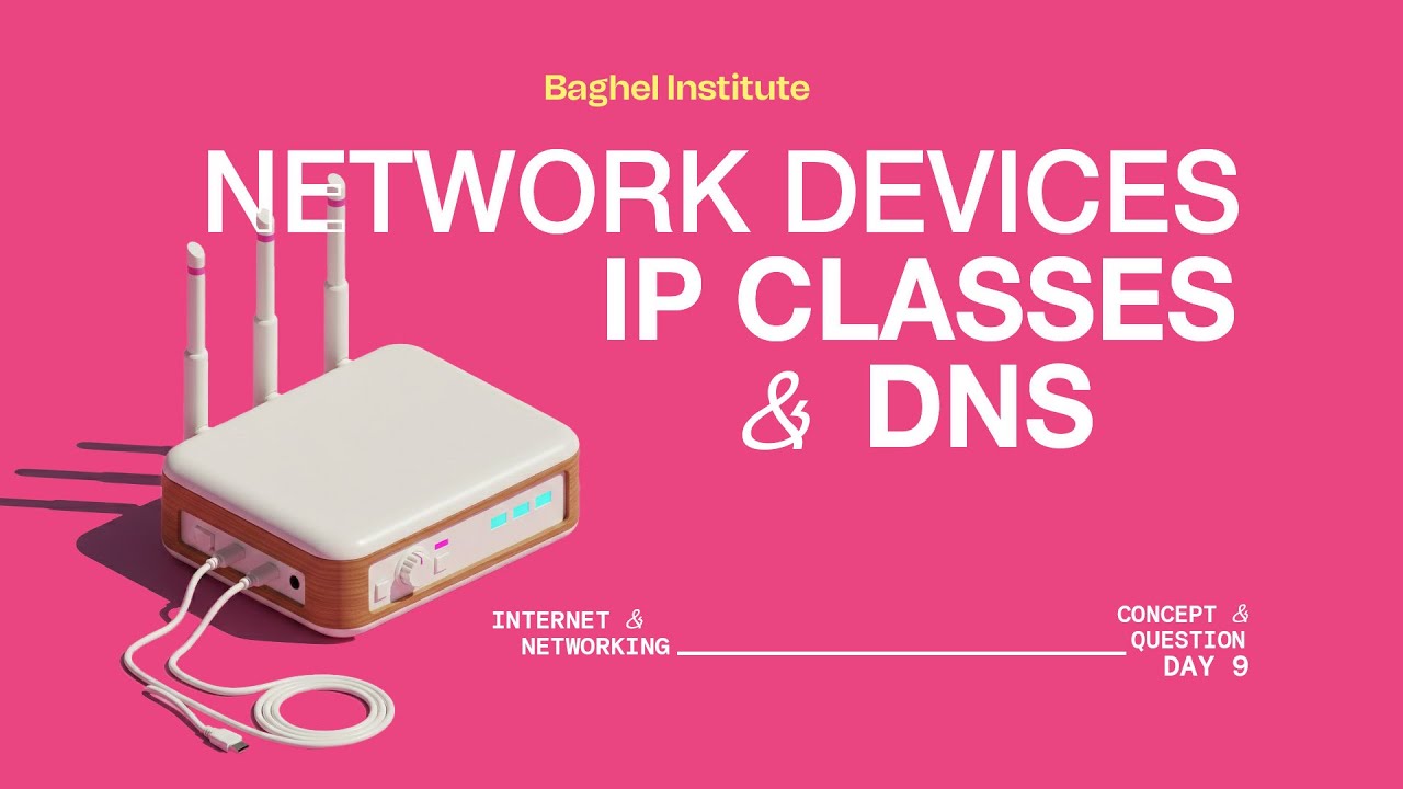 Internet & Networking | MCQs | Network Devices , IP Classes & DNS | Day 09| NIELIT O Level CCC Exam