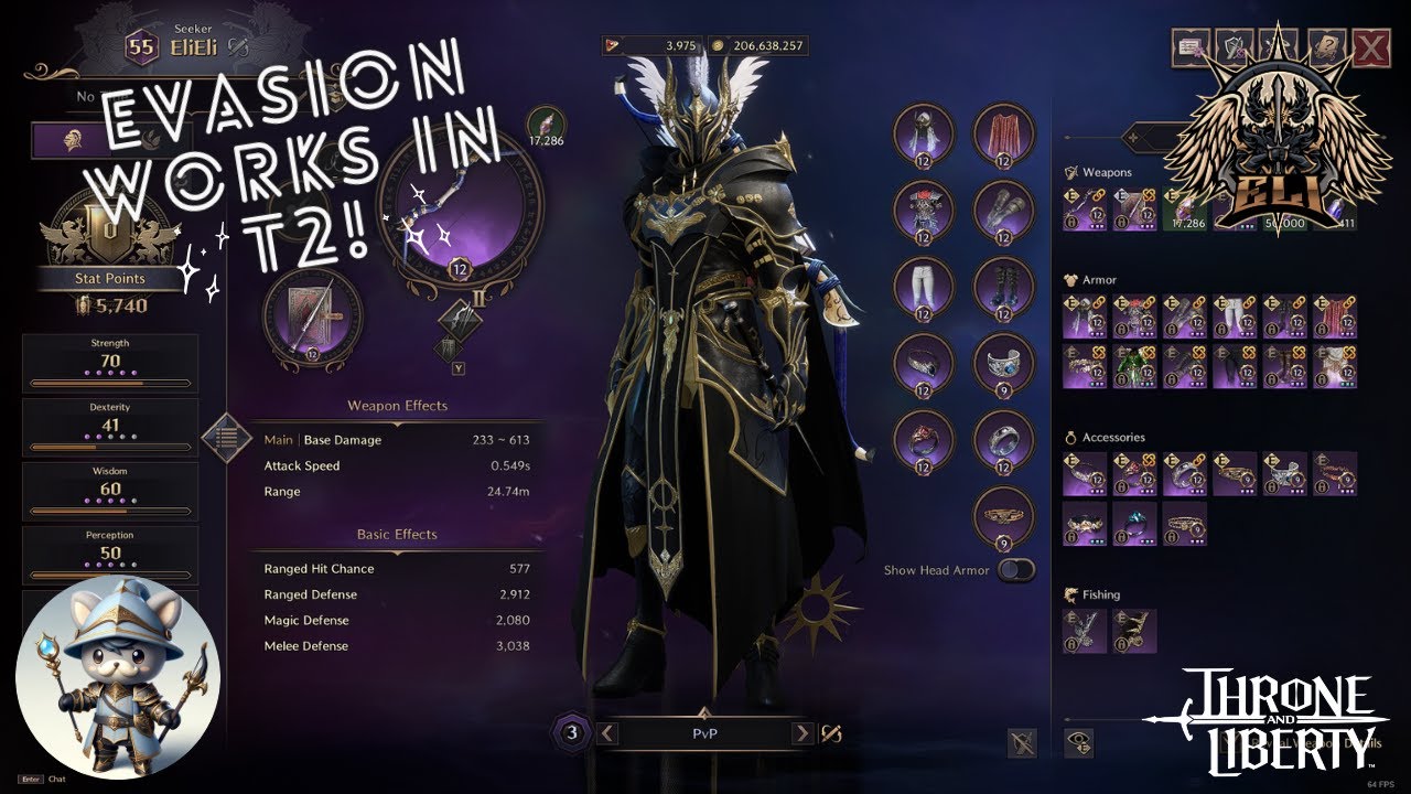 T2 Seeker PvP Evasion Build? | Throne and Liberty