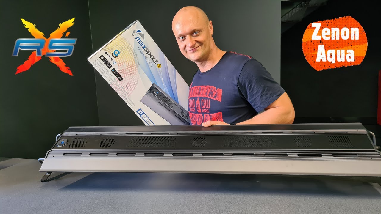 Unboxing Maxspect R5-300 Lampa do akwarium morskiego