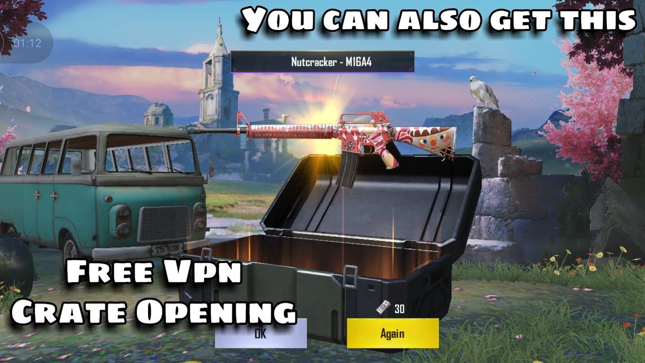 Free Crate Opening | Free Vpn Trick | Which Server is the best for Crate Opening | G1 Gaming