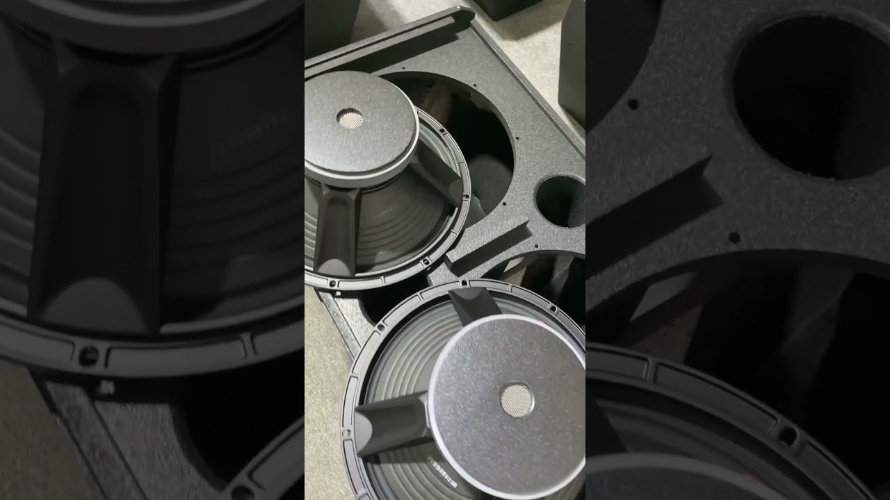dual 15 inch full range speaker #speakerfactory #mjaudio #professionalspeaker #soundequipment #audio
