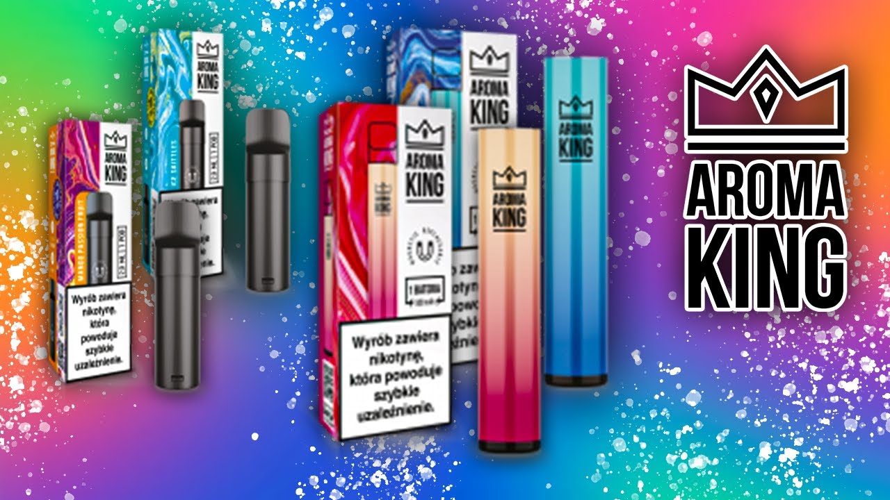 WIELORAZOWY E-PAPIEROS AROMA KING 💨
