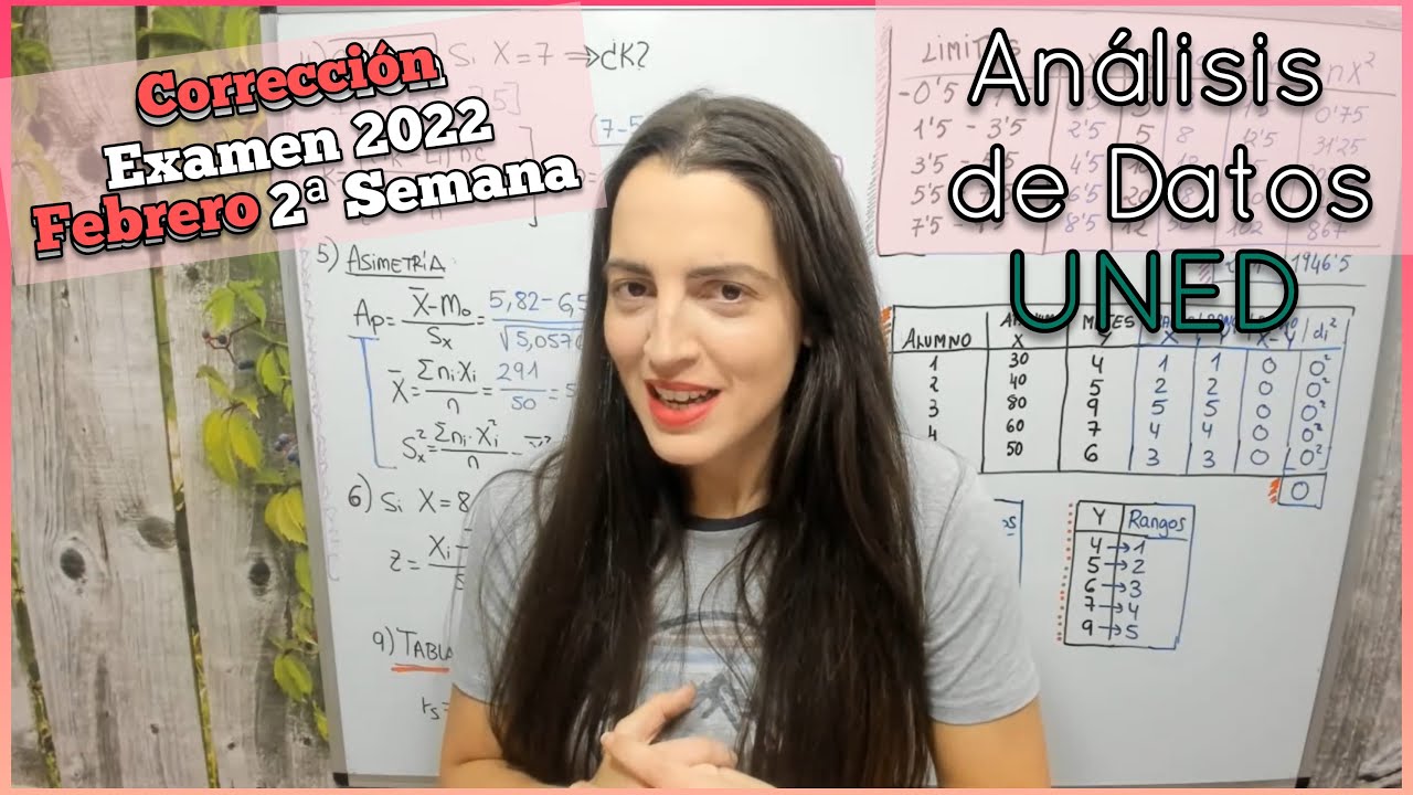 Corrección ANÁLISIS de DATOS // Examen 2022 - Febrero - Semana 2 ✅