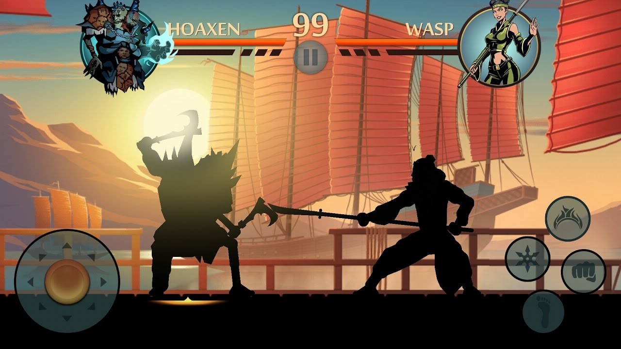 Shadow Fight 2 - HOAXEN VS WASP