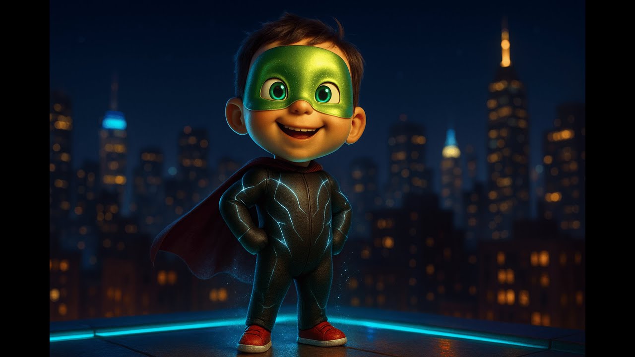 BABY MASK &ndash; HEART OF LIGHT | Cinematic Kids Superhero Song | Family Animation 2025