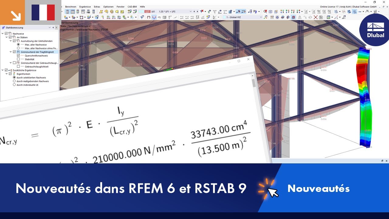 WIN 001 | Nouveautés dans RFEM 6 et RSTAB 9
