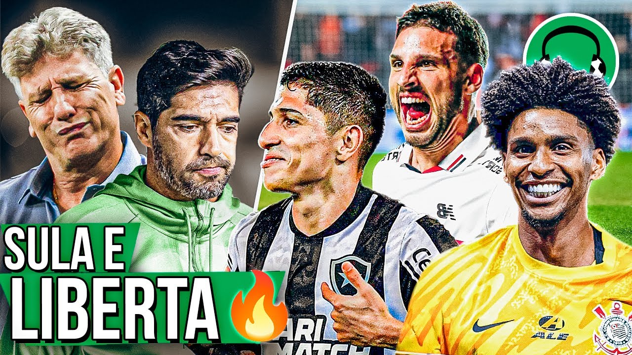 ♫ PALMEIRAS E GRÊMIO ELIMINADOS! 🤣 + BRs DOMINAM A LIBERTA E A SULA! | Paródia Pactos
