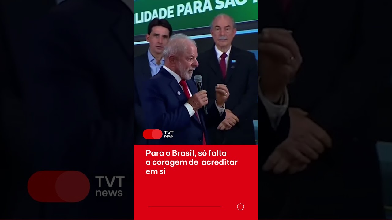 Para o Brasil, s&oacute; falta  a coragem de  acreditar em si