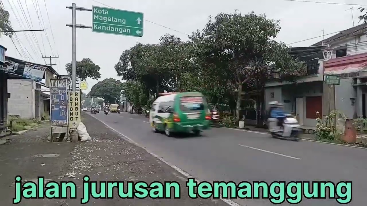 Jalan jurusan temanggung