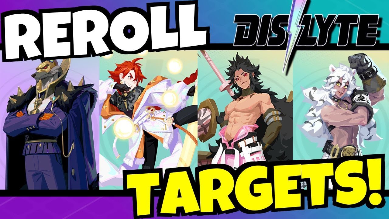 DISLYTE - BEST REROLL UNITS!!!