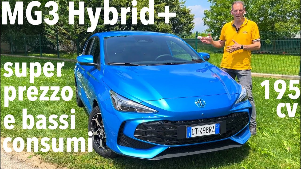Nuova MG3 HYBRID+ full hybrid da 195 cv e oltre 20 km al litro. Da 19.990 euro