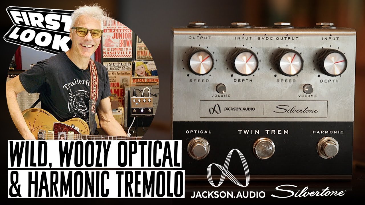 Jackson Audio Silvertone 1484 Twin Trem Tremolo Demo by John Bohlinger | First Look