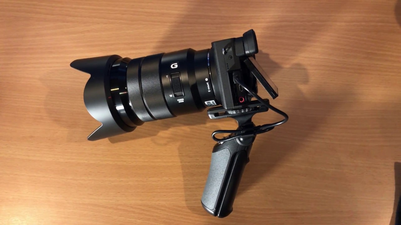 Shooting Grip for Sony a6500 - Sony GP-VPT1