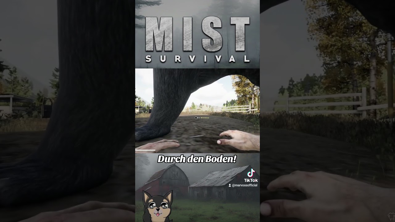 Durch den Boden geklatscht! 🤭 | Mist Survival | [youtubeshorts / Gameplay / Abenteuer] 🧟