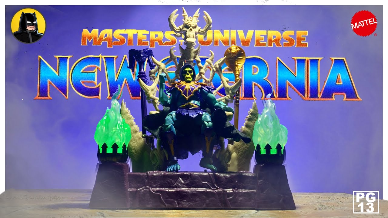 MATTEL | SKELETOR WITH HAVOCK THRONE  | Masters of the Universe: NEW ETERNIA | Video en Español