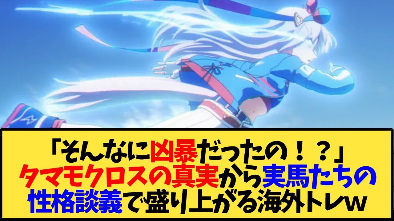 【ウマ娘 海外の反応】実馬たちの性格談義で盛り上がる海外トレ達ｗｗｗ【反応集】