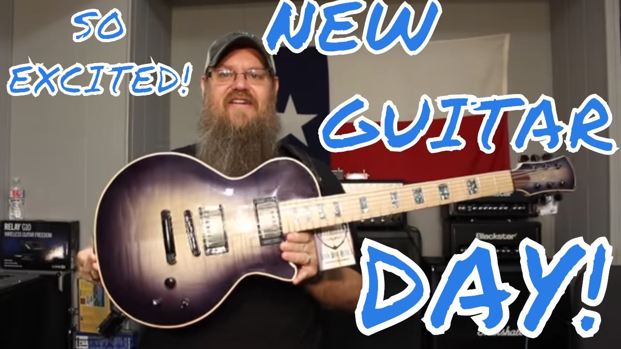 CMG Guitars RNA Music Custom Ashlee Unboxing!