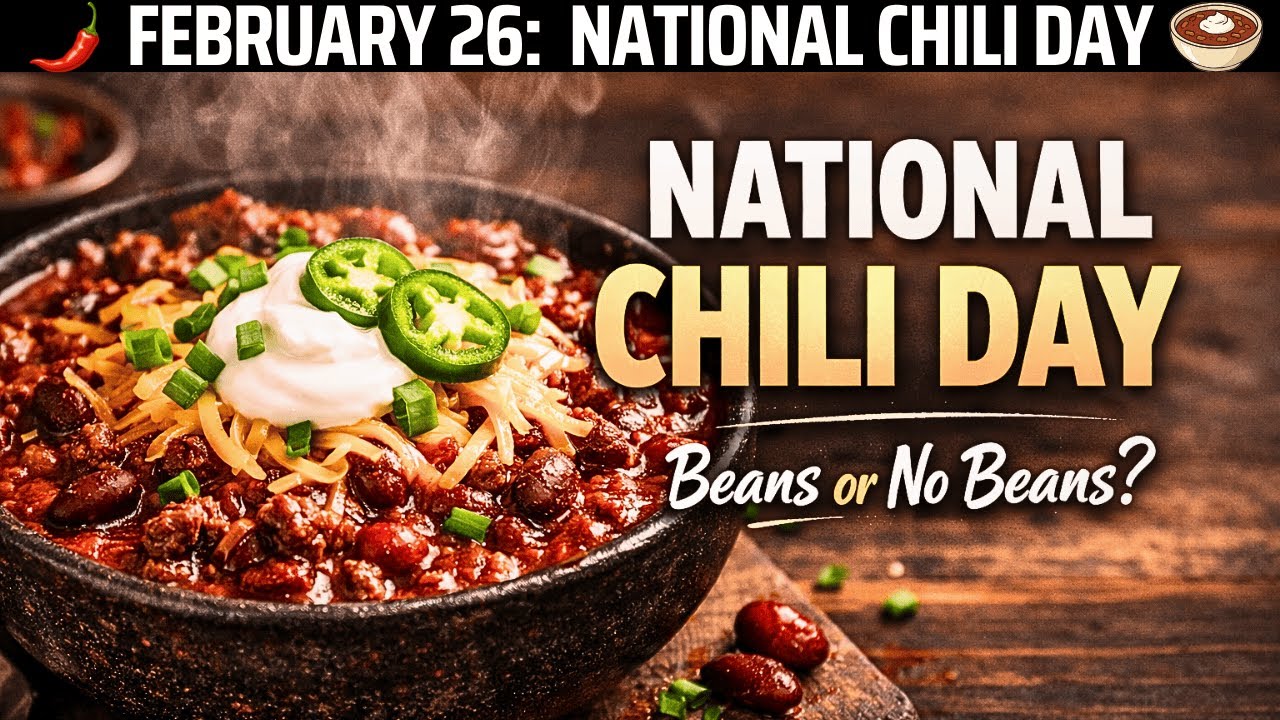 Days Behind Feb 26 National Chili Day: History & Fact #chili #texmexfood