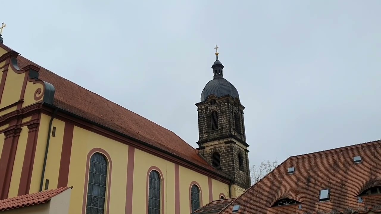 Amberg (AM) Altstadt evang. Paulanerkirche : Vollgeläut