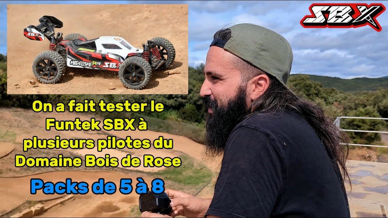On fait tester le Funtek SBX à plusieurs pilotes au domaine Bois de Rose - Test batteries de 7 à 9