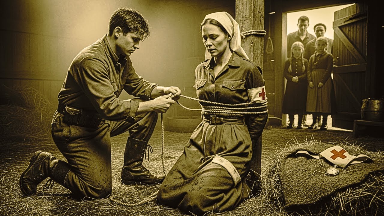 (1944 — Oosterbeek) A British Medic Found an Enemy Nurse — the Sign Around Her Neck: "Traitor"