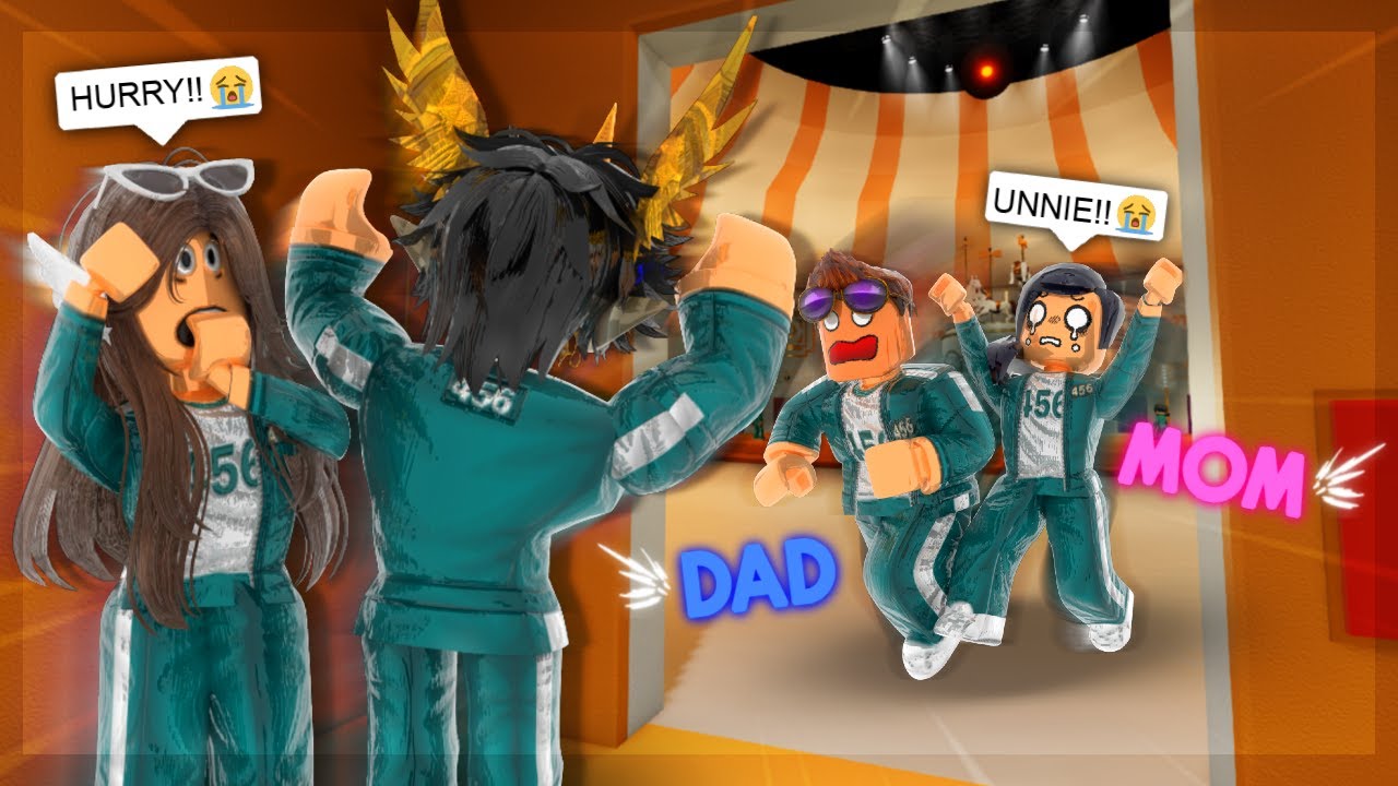 OUR *PARENTS* TRY TO PLAY ROBLOX SQUID GAMES...
