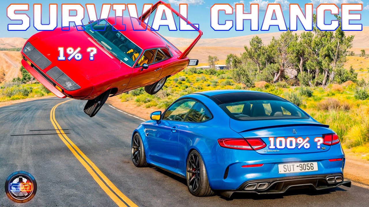 Realistic Survival Chance Crashes - BeamNG drive CRAZY DRIVERS