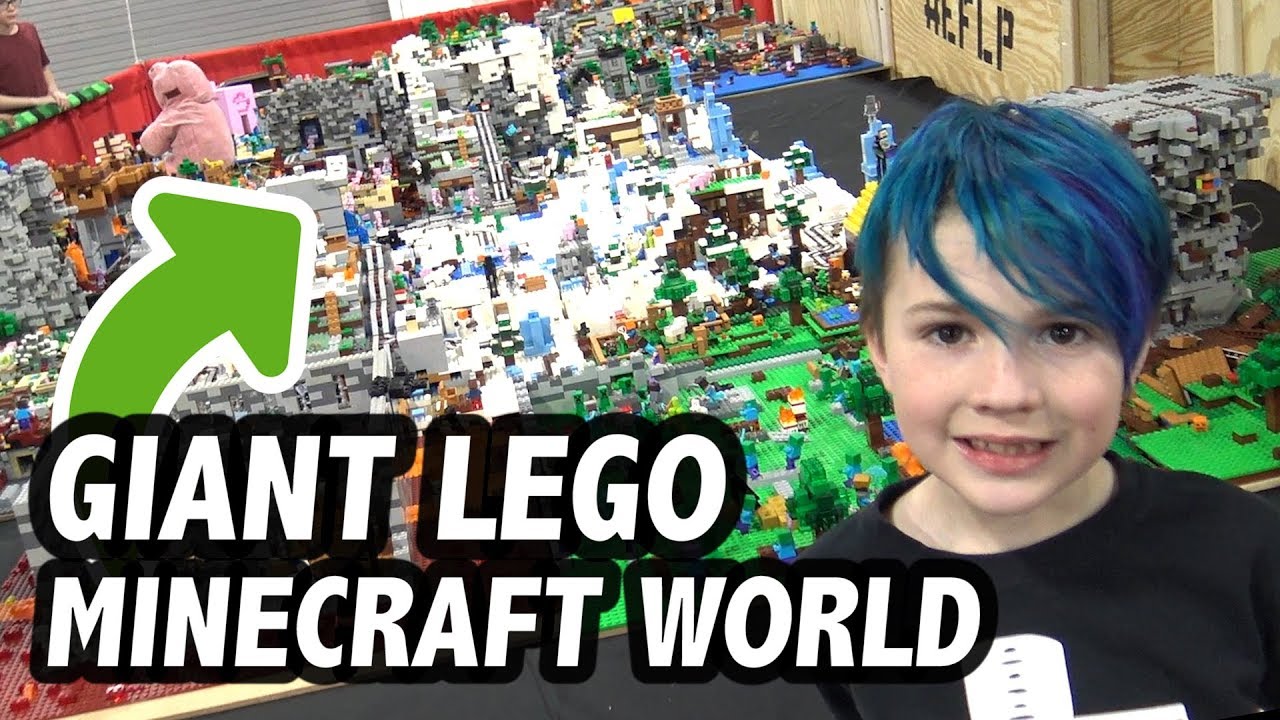 MASSIVE LEGO Minecraft World (2019 Update)