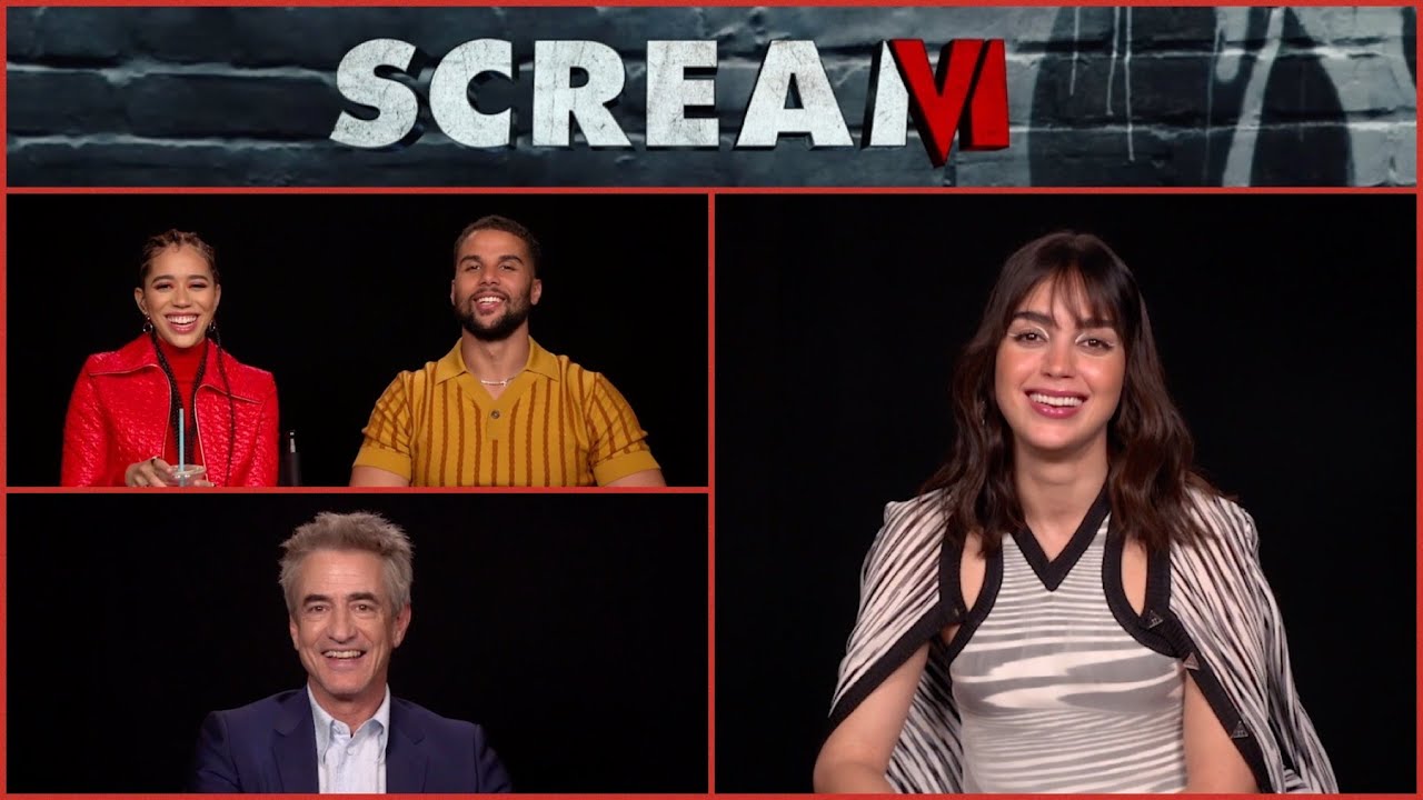 SCREAM VI Interviews! Melissa Barrera, Jasmin Savoy Brown, Mason Gooding, Dermot Mulroney, SCREAM 6