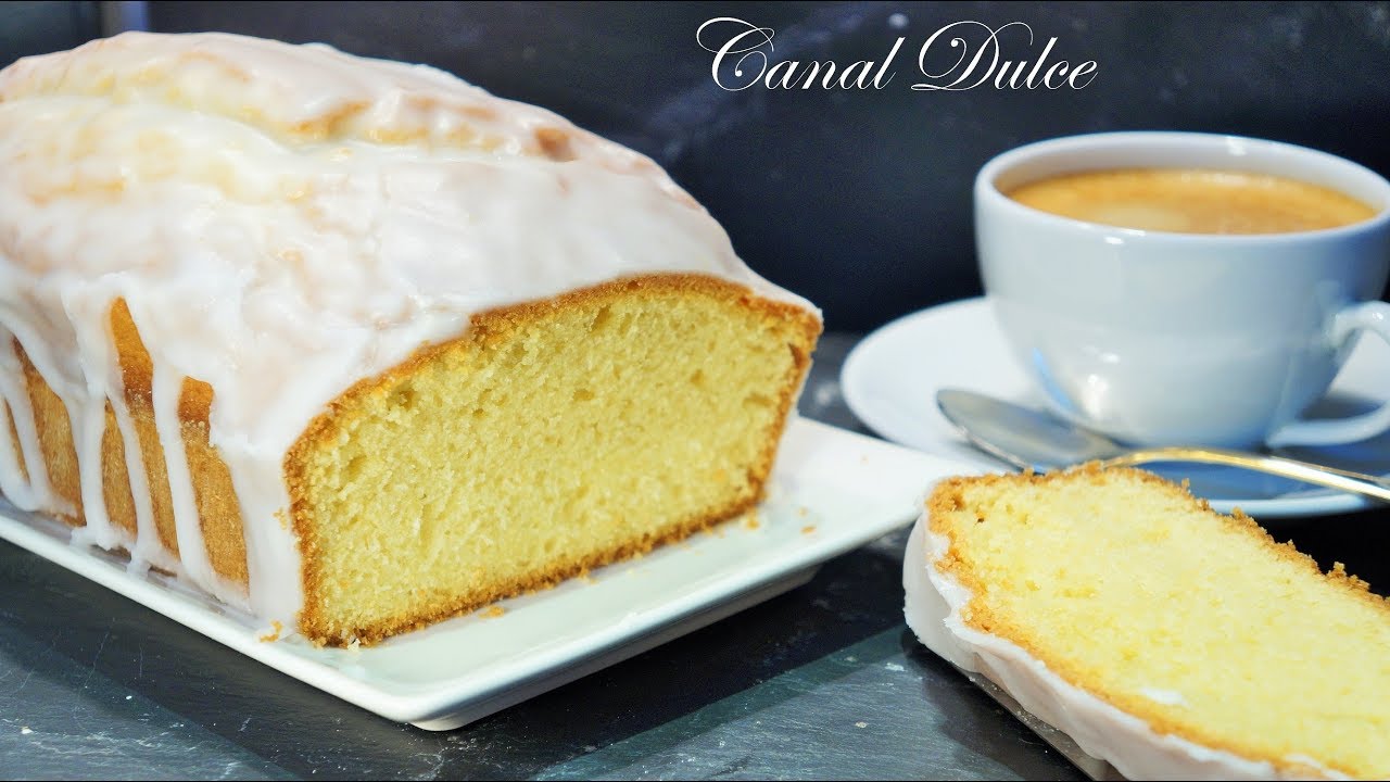 CAKE DE LIMÓN CON GLASEADO DE LIMÓN RECETA FÁCIL