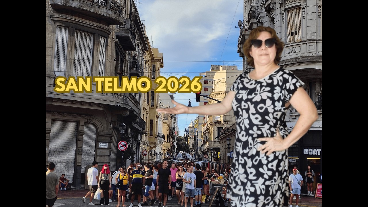 Feria de San Telmo desde el final