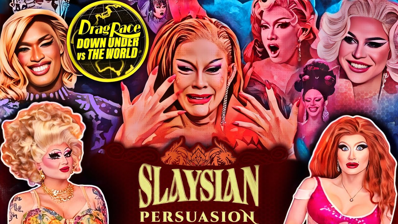 SLAYSIAN ROYALE Design RIGGORY + ALL STARS FRANCE FINALE & Drag Race Down Under vs The World