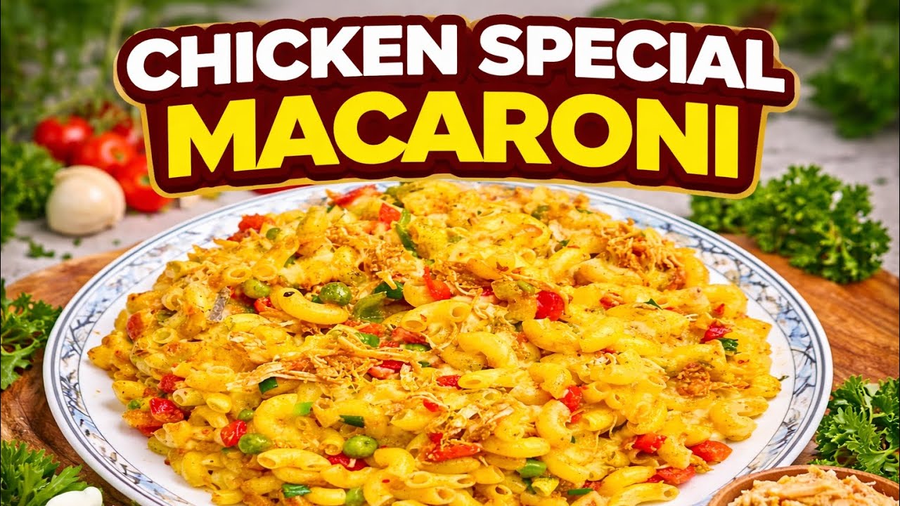 Chicken Special Macaroni Recipe | Quick & Easy Creamy Chicken Macaroni /چکن میکرونی/life with Uzma/