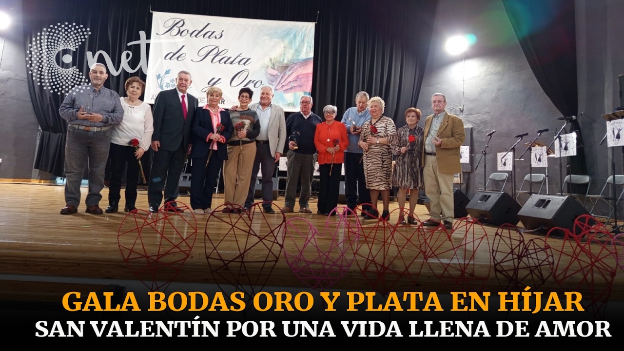Gala homenajes BODAS DE ORO y PLATA | Híjar 2026