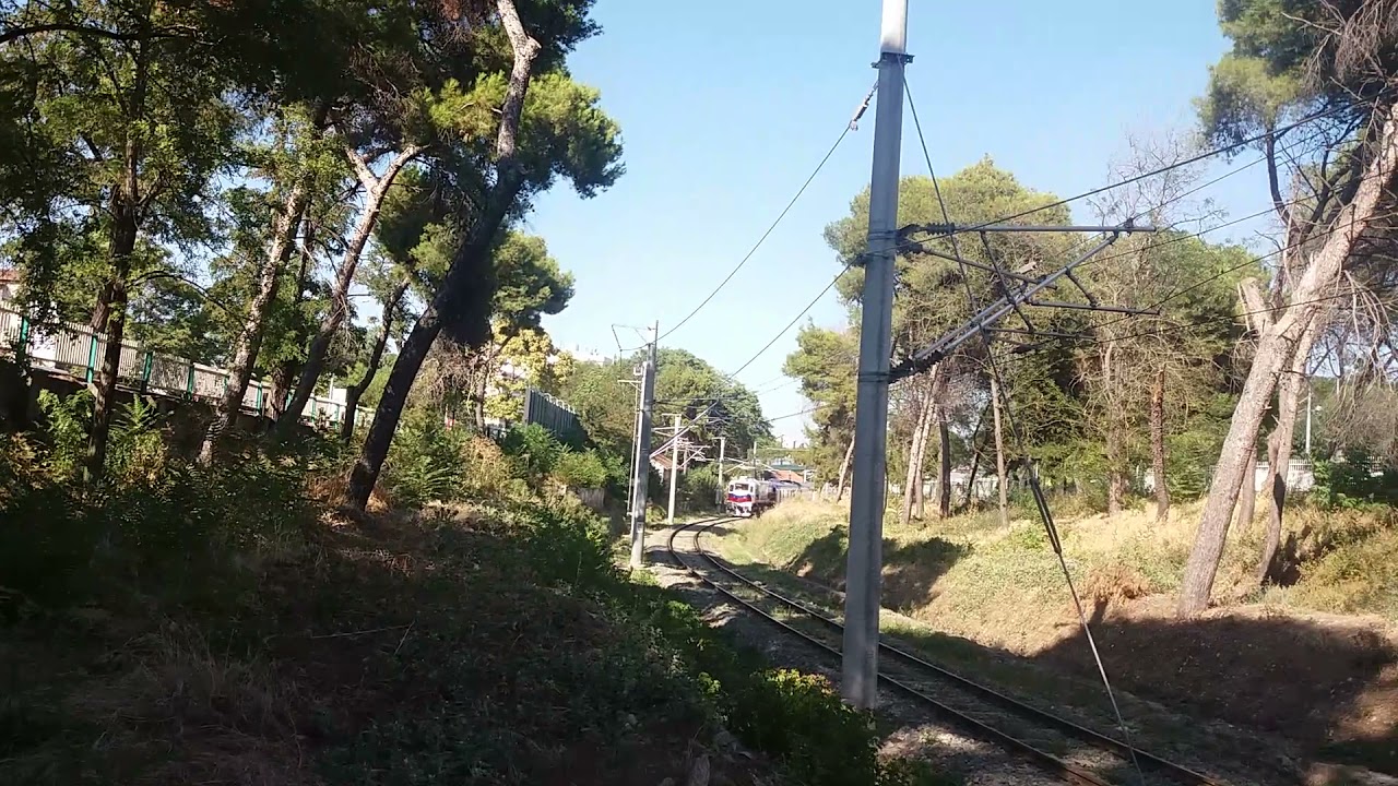 TCDD DE 33077 Ege Ekspresi İzmir  (Basmane) Gidiyor. Efsane korna