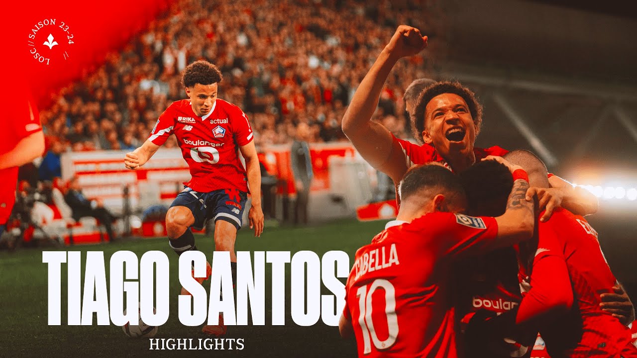 LOSC HIGHLIGHTS | La saison de Tiago Santos, la pépite du couloir droit lillois 🔥🇵🇹