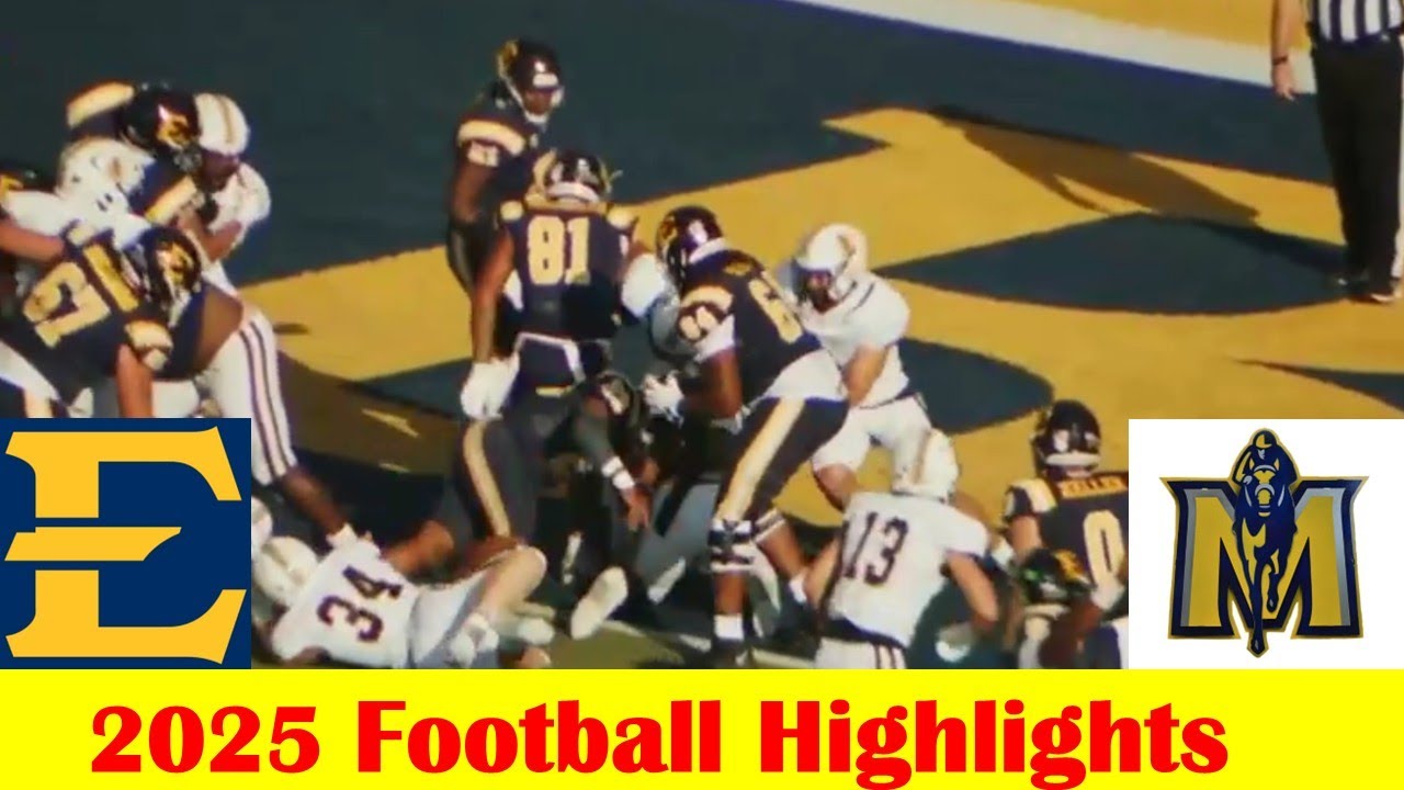 Murray State vs East Tennessee State Football Game Highlights 8 30 2025