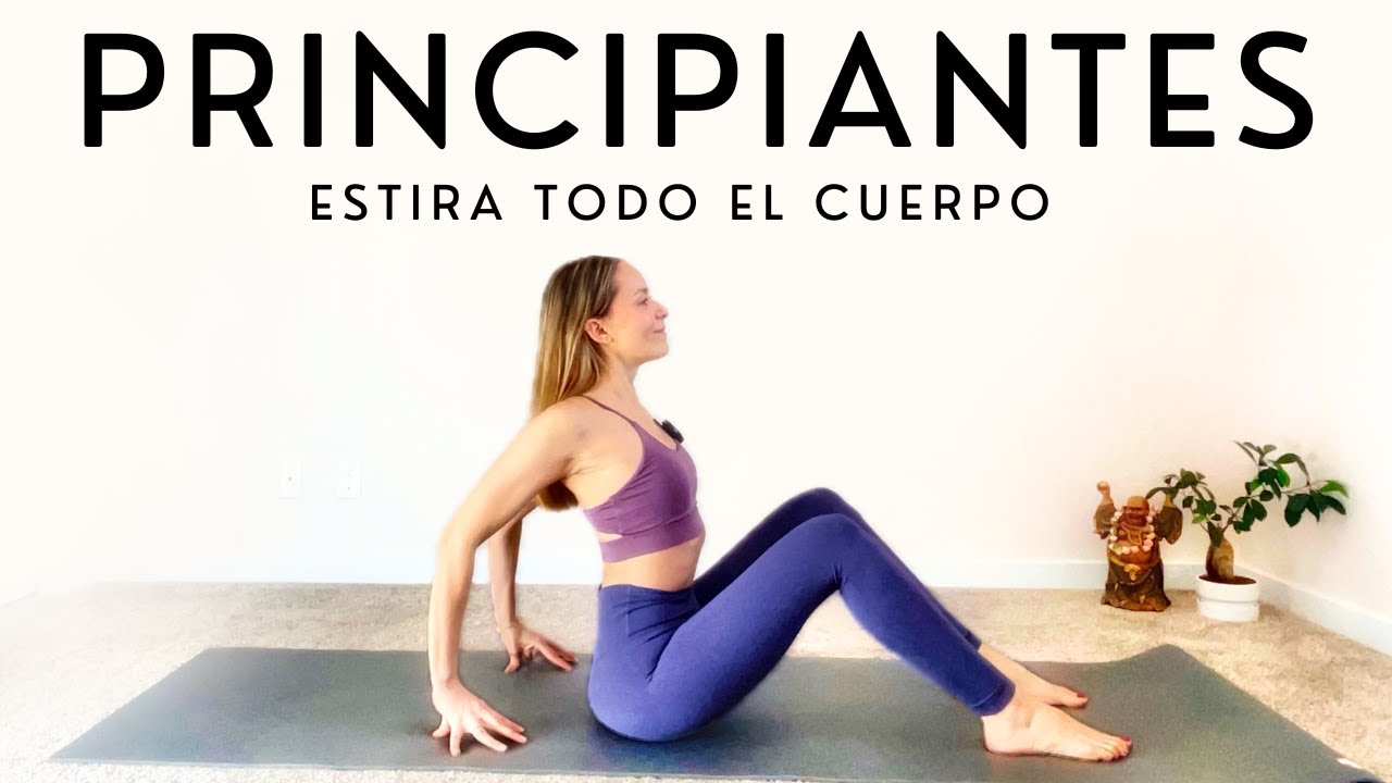Clase de Yoga para Principiantes 10 Minutos | Posturas de Yoga para Estirar Todo el Cuerpo