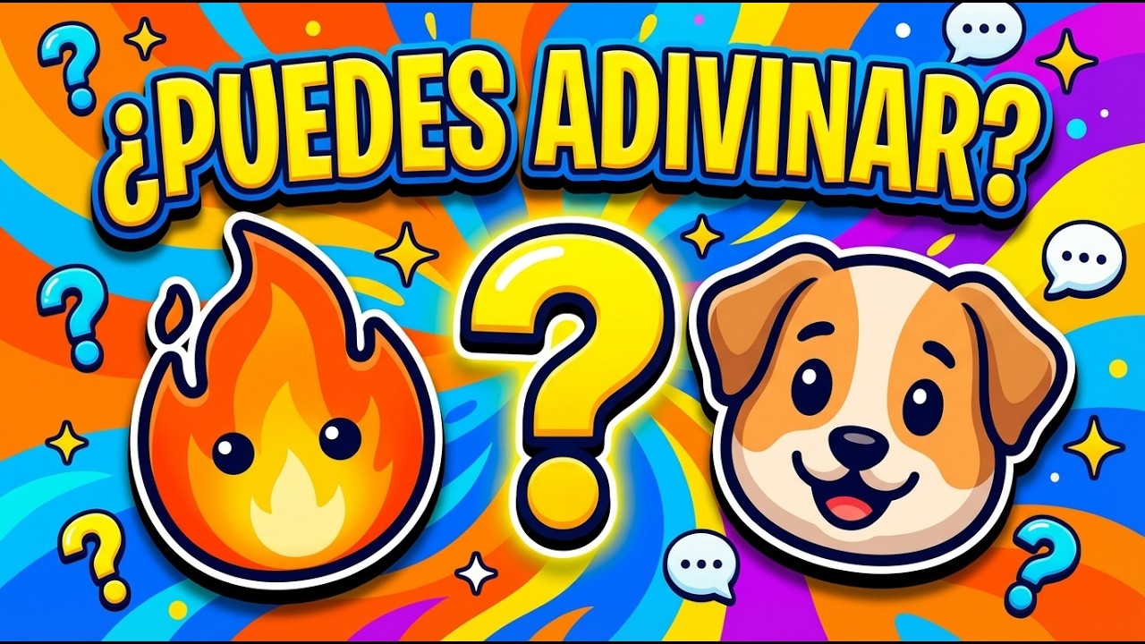 ¿PUEDES ADIVINAR LA PALABRA CON EMOJIS? 🤔🔥🐶