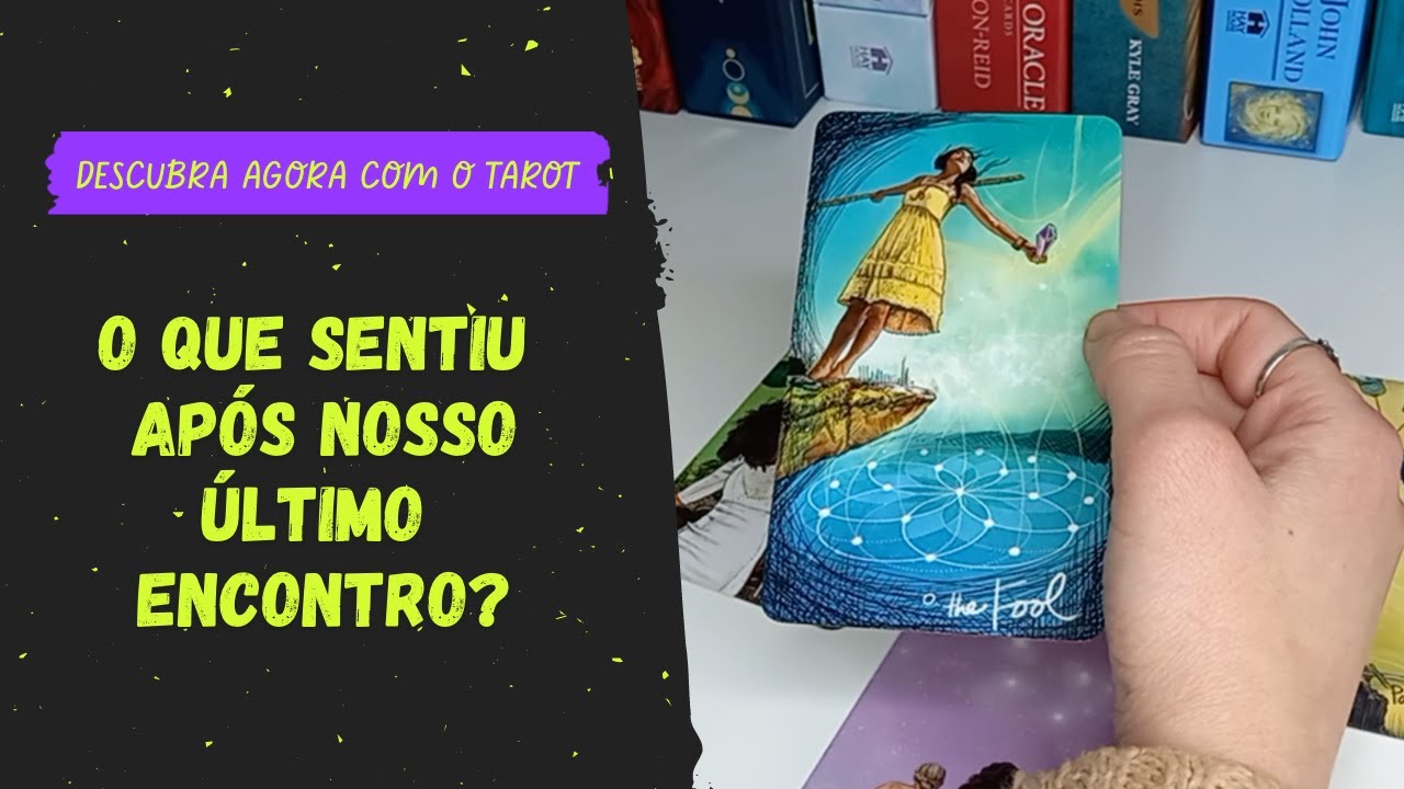 👀🔥O que sentiu depois do nosso encontro? Tarot do Amor