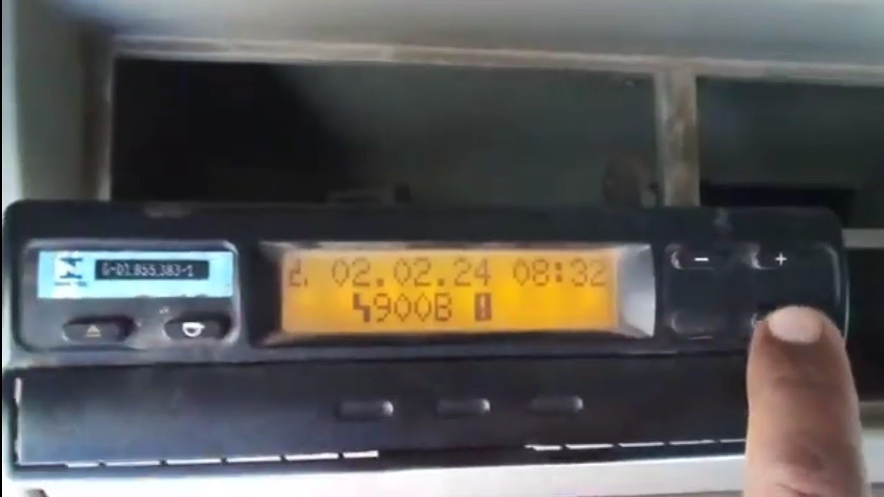 volvo vm falha no tacografo e velocimetro